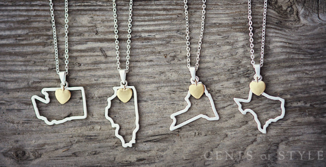 state necklaces