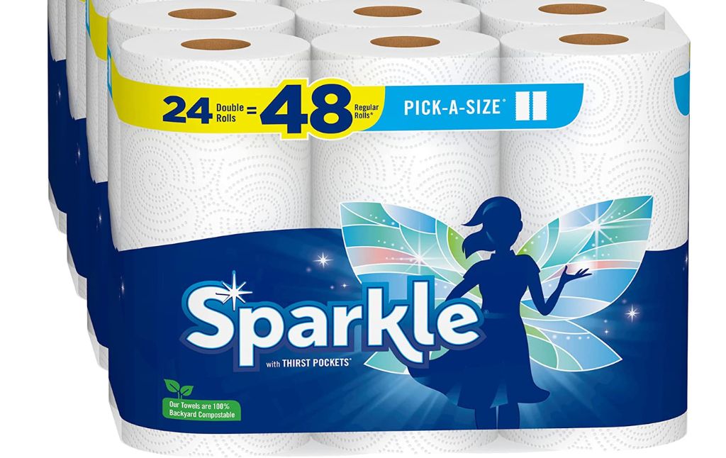 sparkle paper towels