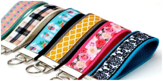 keychain wristlet