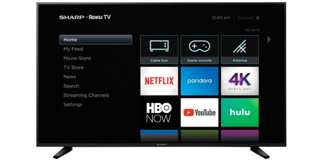 sharp roku tv