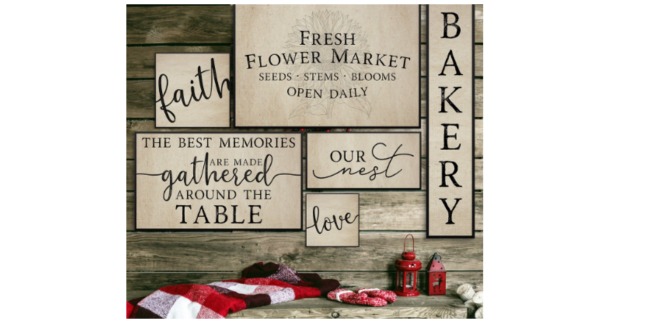 farmhouse signs