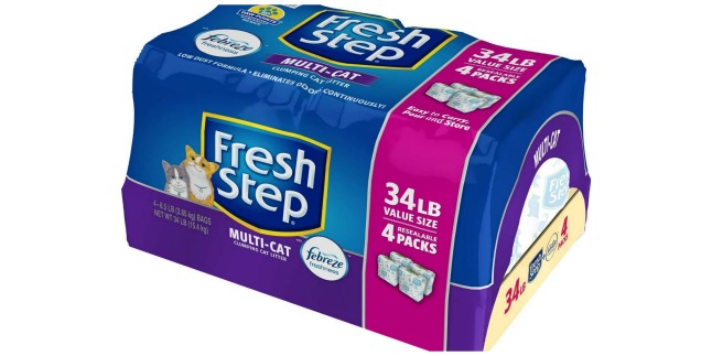 fresh step cat litter