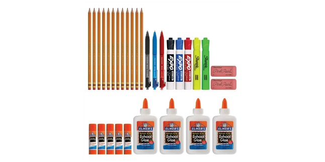 school supply set