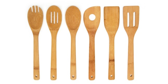 bamboo utensil set