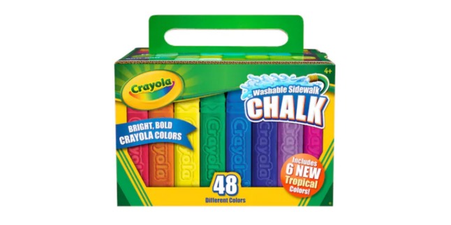 crayola sidewalk chalk