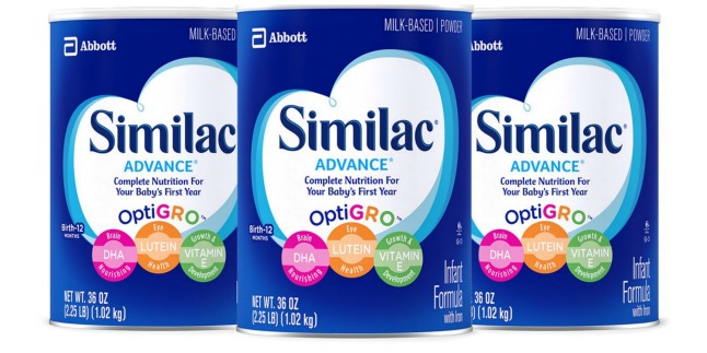 similac advance formula