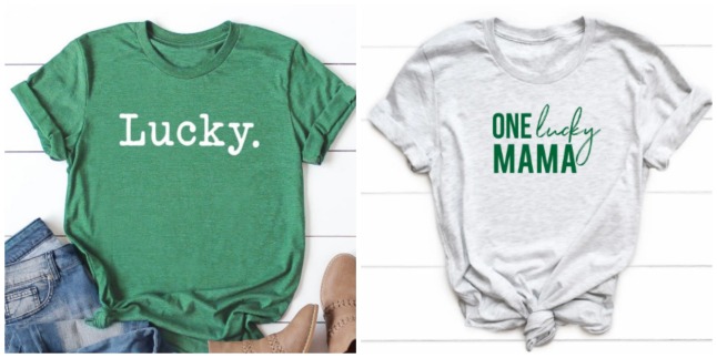 st patricks day tees