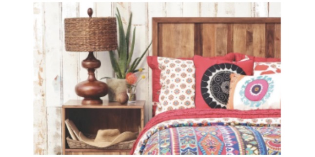 wooden queen headboard