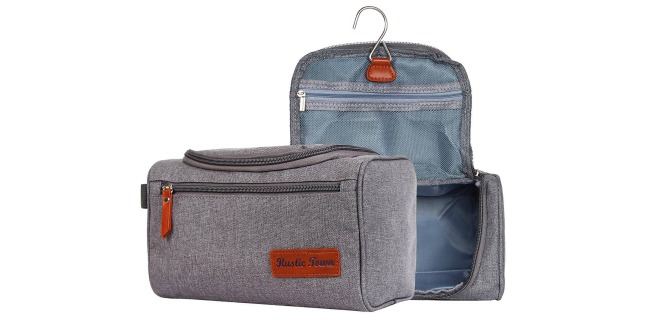 canvas toiletry bag