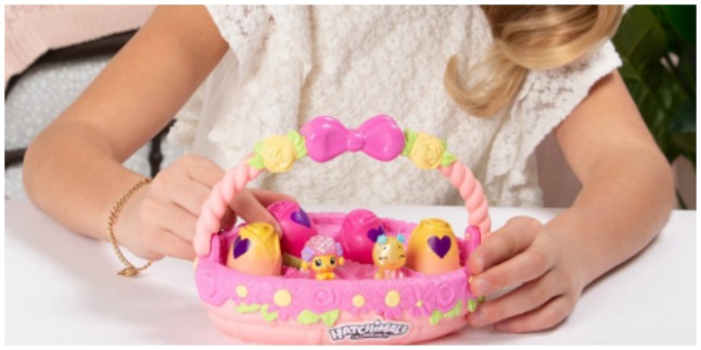 hatchimals spring basket