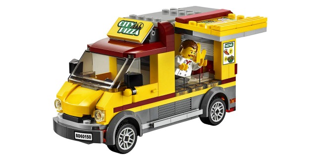 lego pizza van