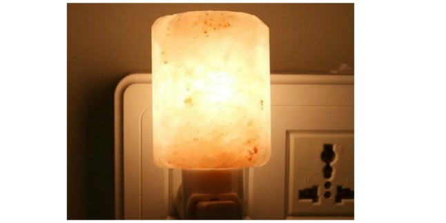 salt lamp night night