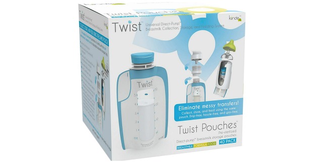 breast milk twist pouches