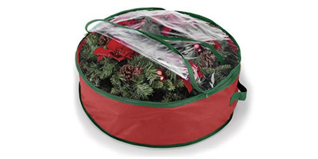 christmas wreath storage