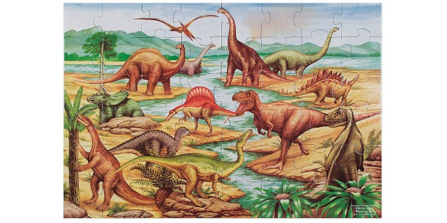 dinosaur floor puzzle