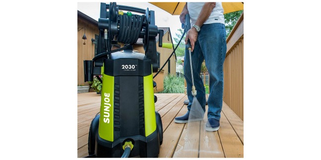 sunjoe pressure washer