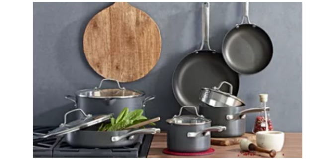 calphalon 10 piece cookware set