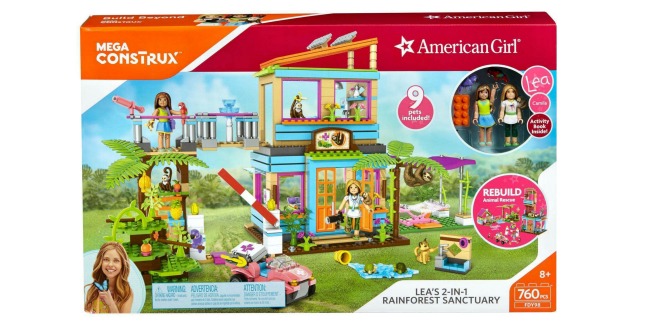 american girl mega construx rainforest sanctuary