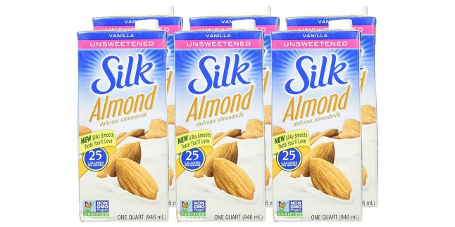 silk almond milk