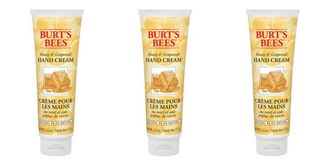 Burts bees hand cream