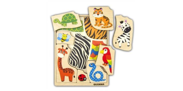 animal wooden puzzle