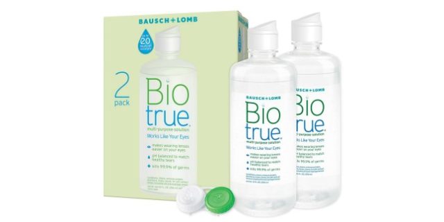 biotrue contact lens solution