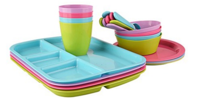 kids dinnerware set