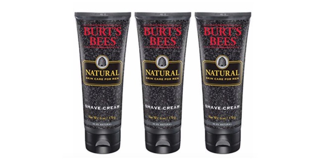 Burts bees shave cream