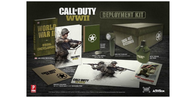 calll of duty WWII deployment kit