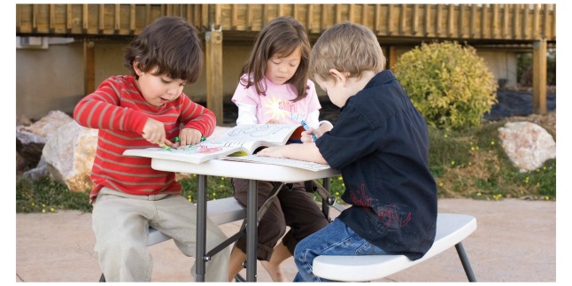 lifetime kids picnic table