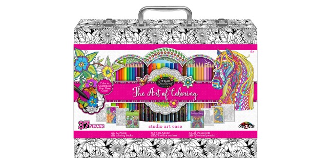 the art of coloring art case