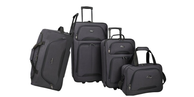 4 piece luggage set