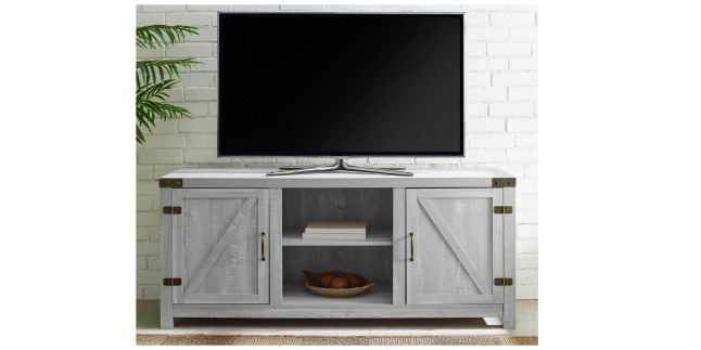 farmhouse tv console