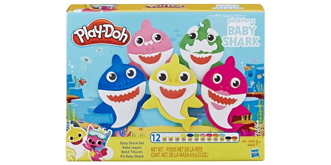 play doh baby shark set