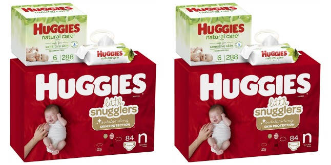 huggies little snugglers diapers wipes