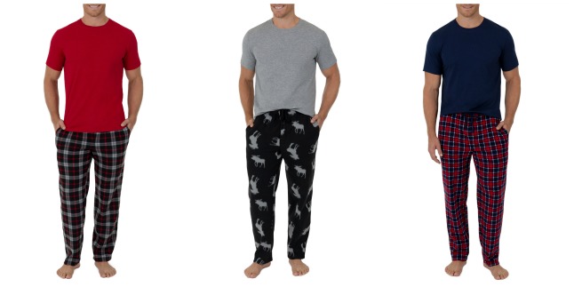 fruit of the loom pajama set