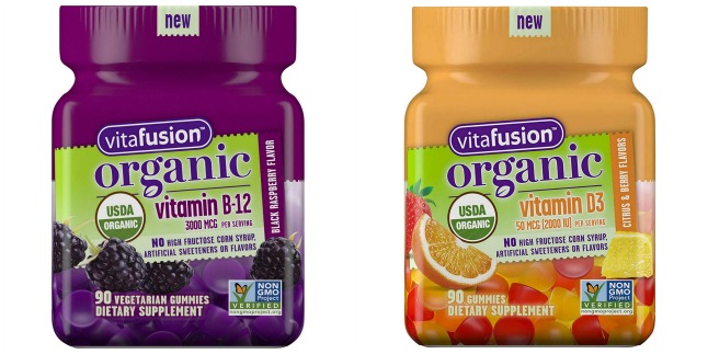 vitafusion organic vitamins