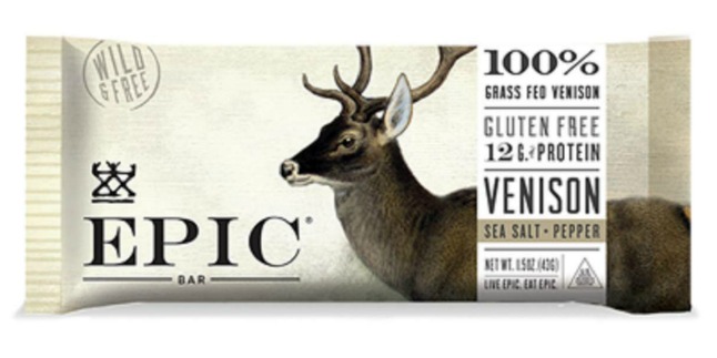 EPIC venison bar