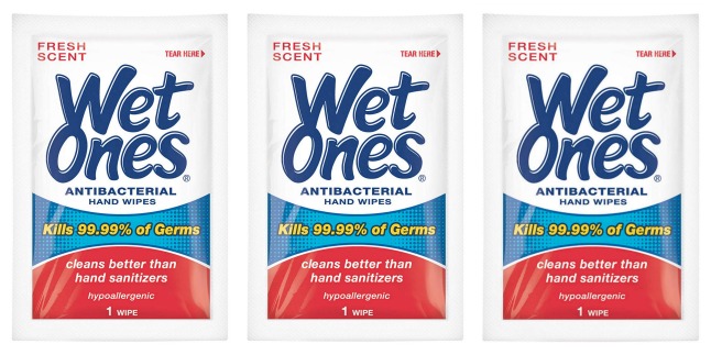 wet ones antibacterial wipes