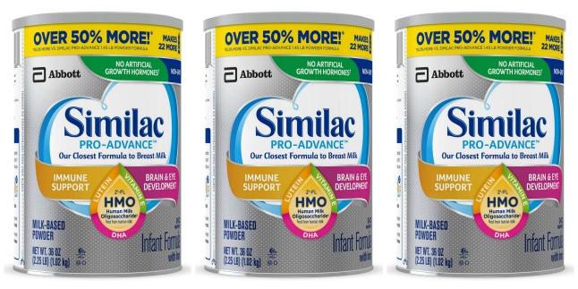 similac pro advance formula