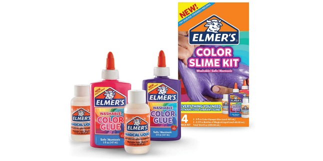 Elmers color slime kit