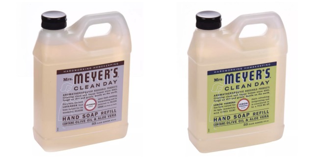 mrs meyers hand soap refills