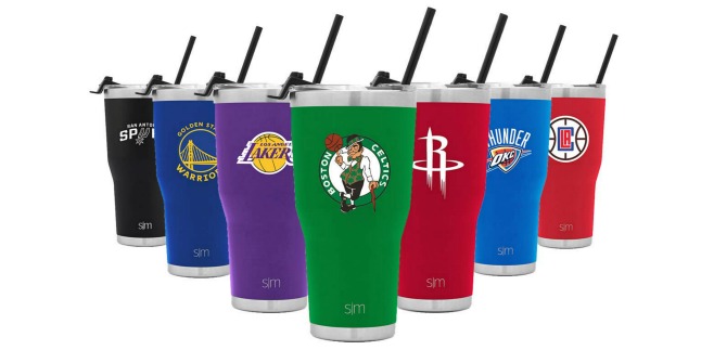 simple modern nba tumblers