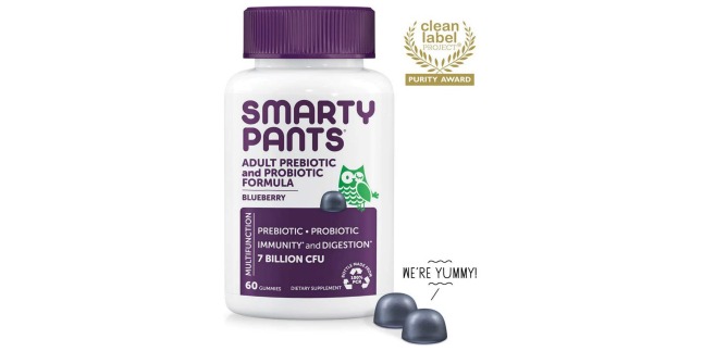 smartypants adult prebiotic probiotic