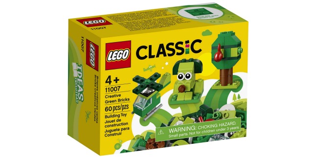 lego classic green bricks