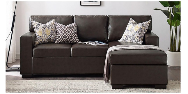 sam's club reversible sectional with sofa bed