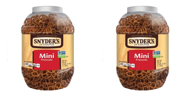 snyders mini pretzels