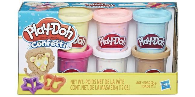 Play doh confetti