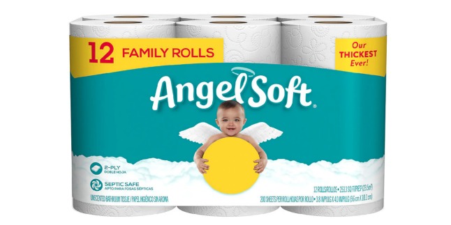 angel soft 12 family rolls