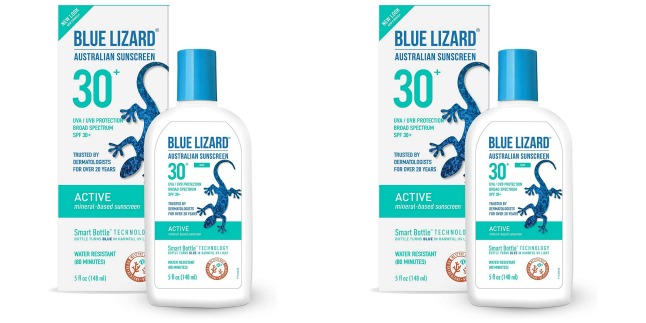 Blue Lizard sunscreen